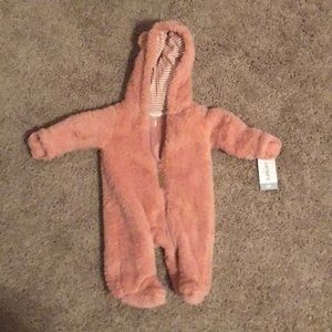 Carter’s Fuzzy hoodie onesie